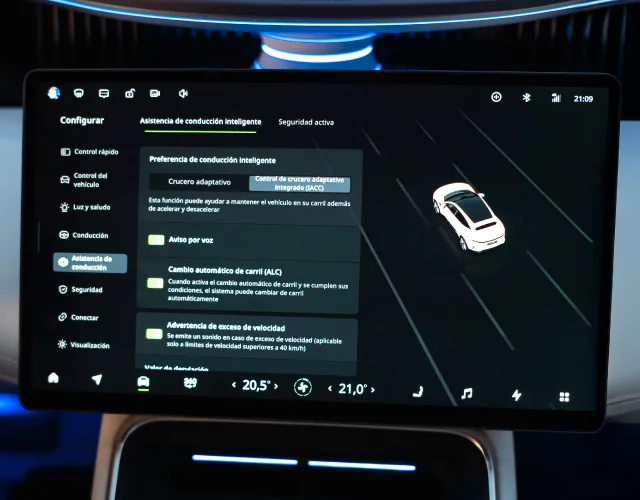 Cabina inteligente con HarmonyOS